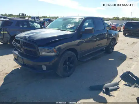 2015 Ram 1500 Express VIN 1C6RR6KT0FS655111 фото 3