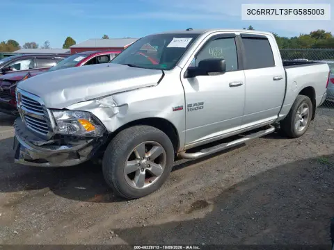 2015 Ram 1500 Big Horn VIN 3C6RR7LT3FG585003 фото 3