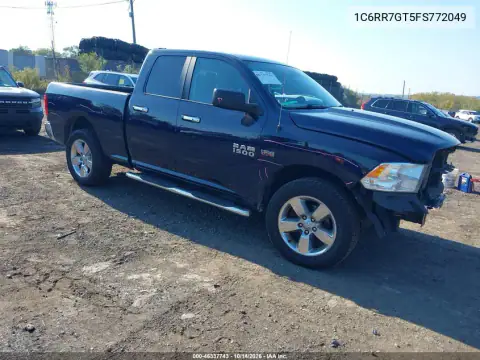 1C6RR7GT5FS772049 — 2015 RAM 1500, Передняя часть, фото до ремонта