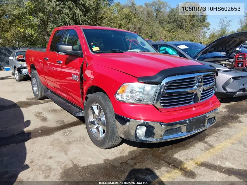 2017 Ram 1500 Big Horn 4X4 6'4 Box VIN 1C6RR7GT0HS602653 фото 2