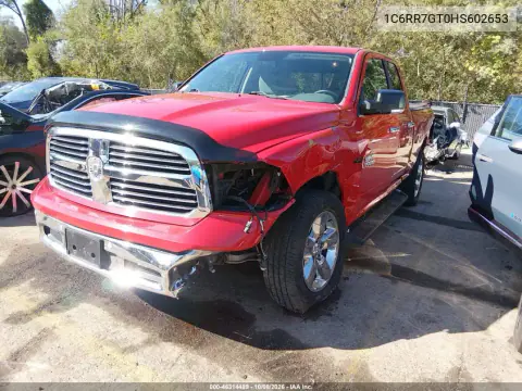 2017 Ram 1500 Big Horn 4X4 6'4 Box VIN 1C6RR7GT0HS602653 фото 3