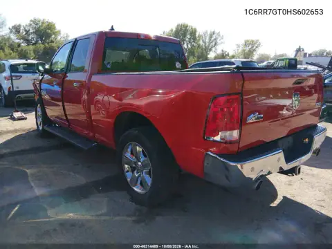 2017 Ram 1500 Big Horn 4X4 6'4 Box VIN 1C6RR7GT0HS602653 фото 4