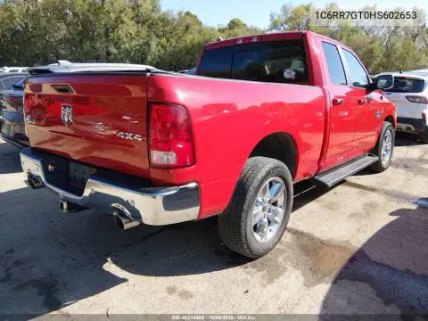2017 Ram 1500 Big Horn 4X4 6'4 Box VIN 1C6RR7GT0HS602653 фото 5