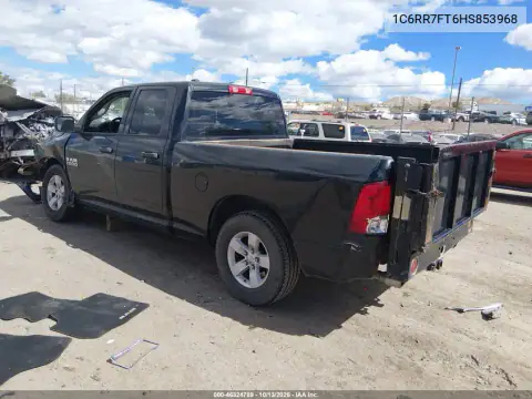 1C6RR7FT6HS853968 — 2017 RAM 1500, фото 4 с аукциона IAAI, Передняя часть