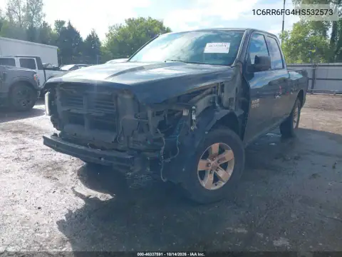1C6RR6FG4HS532573 — 2017 RAM 1500, фото 3 с аукциона IAAI, Задняя часть