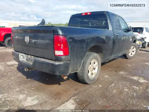 1C6RR6FG4HS532573 — 2017 RAM 1500, фото 5 с аукциона IAAI, Задняя часть