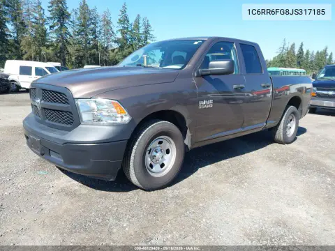 2018 Ram 1500 Tradesman 4X2 6'4 Box VIN 1C6RR6FG8JS317185 фото 3