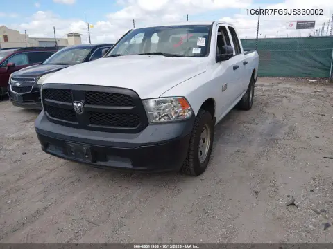 2018 Ram 1500 Tradesman 4X4 6'4 Box VIN 1C6RR7FG9JS330002 фото 3