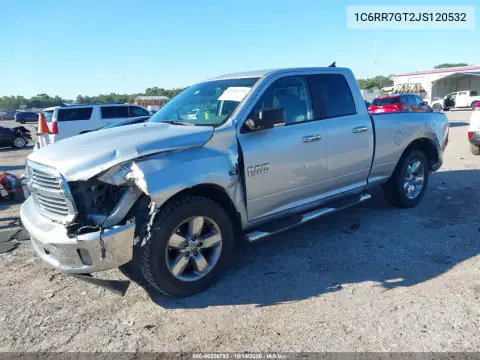 1C6RR7GT2JS120532 — 2018 RAM 1500, фото 2 с аукциона IAAI, Задняя часть