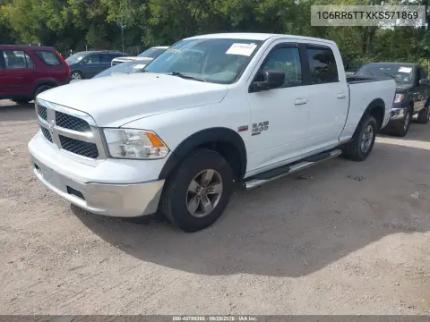 2019 Ram 1500 Classic Slt 4X2 6'4 Box VIN 1C6RR6TTXKS571869 фото 2