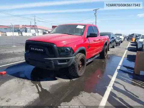 2019 Ram 1500 Classic Warlock 4X4 6'4 Box VIN 1C6RR7GG0KS617342 фото 3