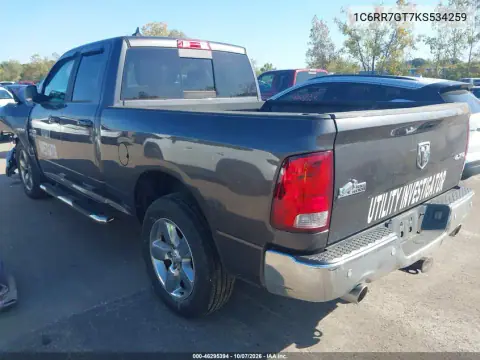 2019 Ram 1500 Classic Big Horn 4X4 6'4 Box VIN 1C6RR7GT7KS534259 фото 4