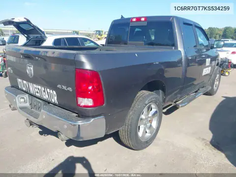2019 Ram 1500 Classic Big Horn 4X4 6'4 Box VIN 1C6RR7GT7KS534259 фото 5