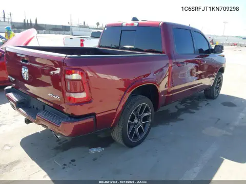 2019 Ram 1500 Laramie 4X4 5'7 Box VIN 1C6SRFJT1KN709298 фото 5