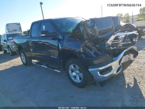 2019 Ram 1500 Big Horn/Lone Star 4X4 6'4 Box VIN 1C6SRFBT9KN636194 фото 2