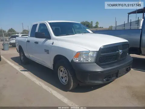 1C6RR7FG7LS157745 — 2020 RAM 1500, Естественный износ, фото до ремонта