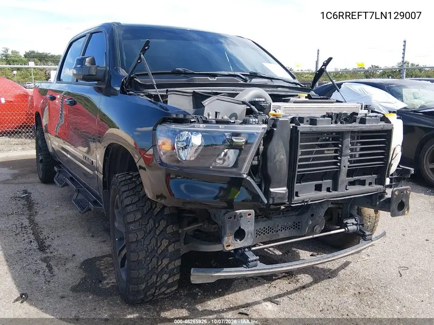 2020 Ram 1500 Lone Star 4X2 5'7 Box VIN 1C6RREFT7LN129007 фото 1