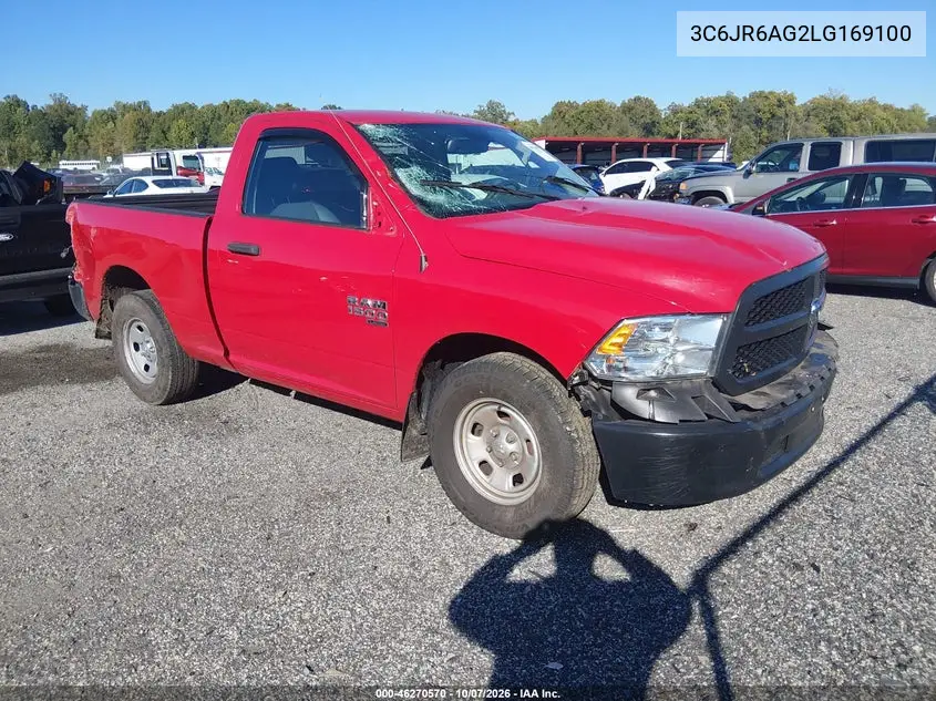2020 Ram 1500 Classic Tradesman 4X2 6'4 Box VIN 3C6JR6AG2LG169100 фото 1