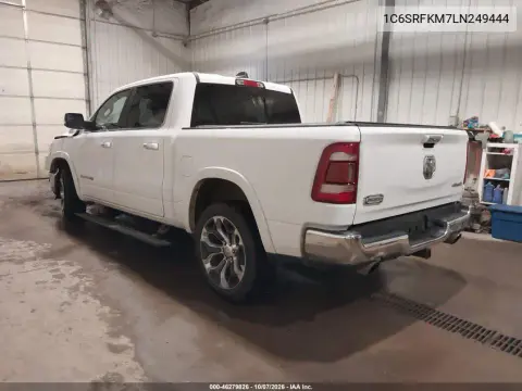 2020 Ram 1500 Laramie Longhorn 4X4 5'7 Box VIN 1C6SRFKM7LN249444 фото 3