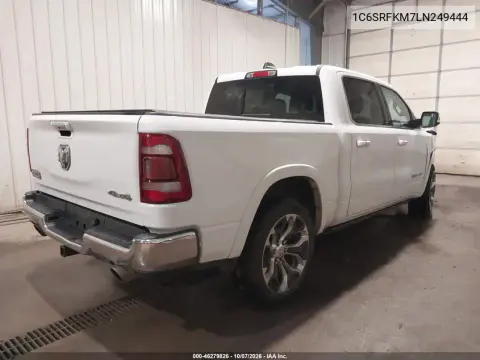 2020 Ram 1500 Laramie Longhorn 4X4 5'7 Box VIN 1C6SRFKM7LN249444 фото 4