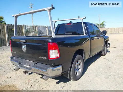 2020 Ram 1500 Big Horn 4X4 6'4 Box VIN 1C6SRFBT0LN138242 фото 4
