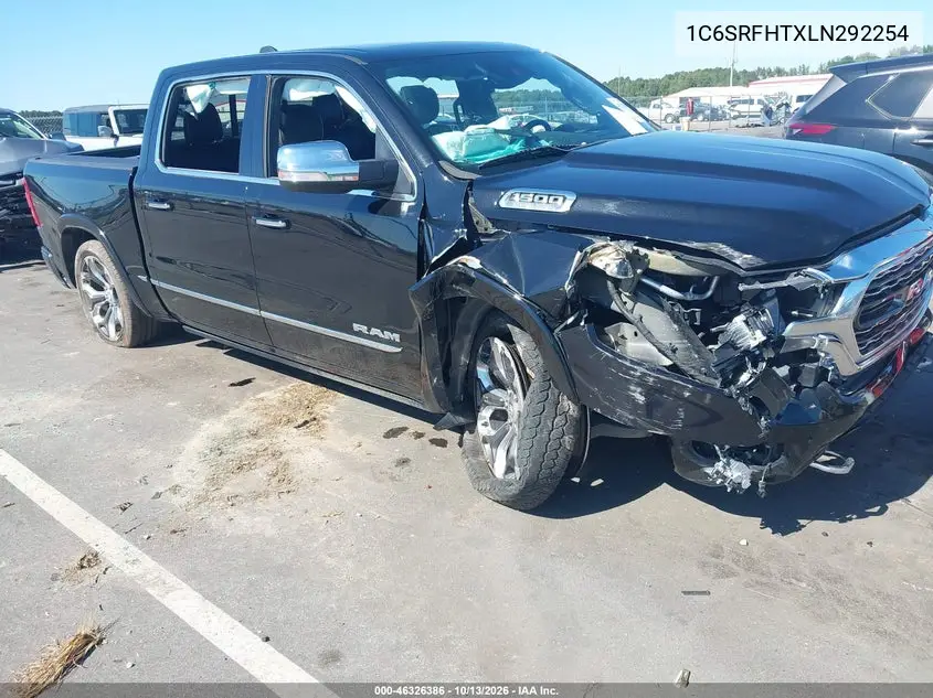 2020 Ram 1500 Limited 4X4 5'7 Box VIN 1C6SRFHTXLN292254 фото 1