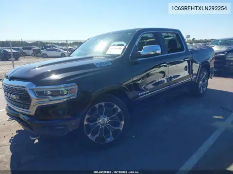 2020 Ram 1500 Limited 4X4 5'7 Box VIN 1C6SRFHTXLN292254 фото 2