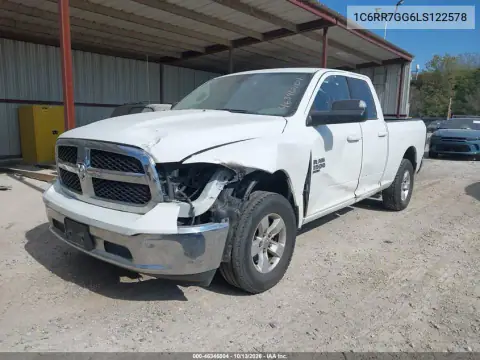 1C6RR7GG6LS122578 — 2020 RAM 1500, фото 3 с аукциона IAAI, Задняя часть