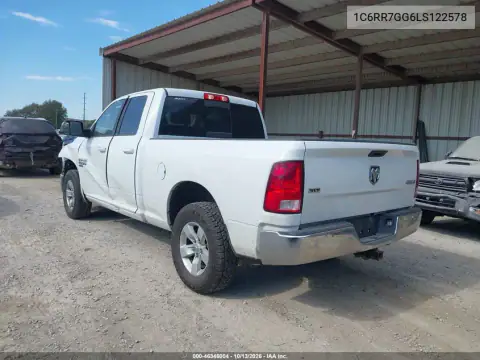 1C6RR7GG6LS122578 — 2020 RAM 1500, фото 4 с аукциона IAAI, Задняя часть