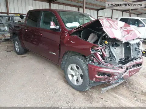 1C6RREFT3LN129120 — 2020 RAM 1500, фото 2 с аукциона IAAI, Передняя часть