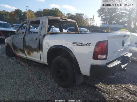 1C6RR7LT4LS104227 — 2020 RAM 1500, фото 3 с аукциона IAAI, Пожар