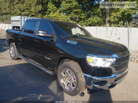 1C6SRFFT4MN719772 — 2021 RAM 1500, Подтопление, фото до ремонта