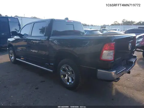 2021 Ram 1500 Big Horn 4X4 5'7 Box VIN 1C6SRFFT4MN719772 фото 4