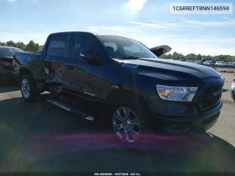 2022 Ram 1500 Big Horn 4X2 5'7 Box VIN 1C6RREFT8NN146594 фото 2