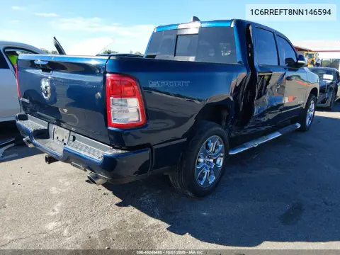 2022 Ram 1500 Big Horn 4X2 5'7 Box VIN 1C6RREFT8NN146594 фото 5