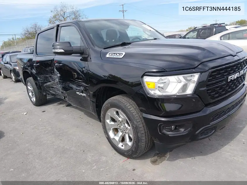 2022 Ram 1500 Big Horn VIN 1C6SRFFT3NN444185 фото 2