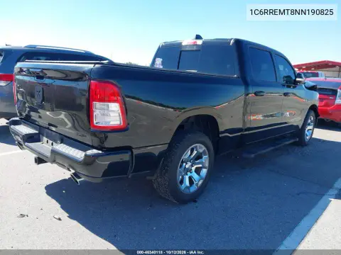 2022 Ram 1500 Big Horn 4X2 6'4 Box VIN 1C6RREMT8NN190825 фото 5