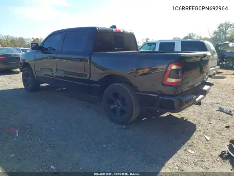 1C6RRFFG0PN692964 — 2023 RAM 1500, фото 4 с аукциона IAAI, Передняя часть