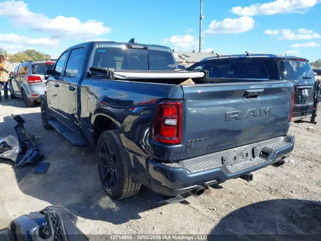 1C6SRFTP9TN278906 — 2026 RAM 1500, фото 3 с аукциона IAAI 14.10.2026, Передняя часть