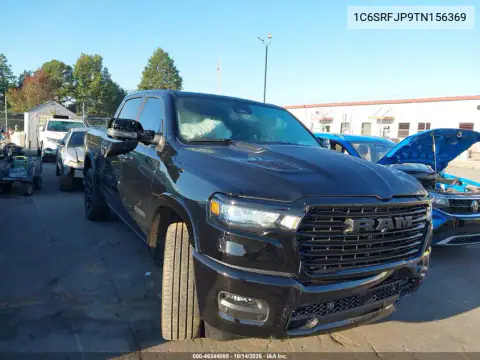 1C6SRFJP9TN156369 — 2026 RAM 1500, Передняя часть, фото до ремонта