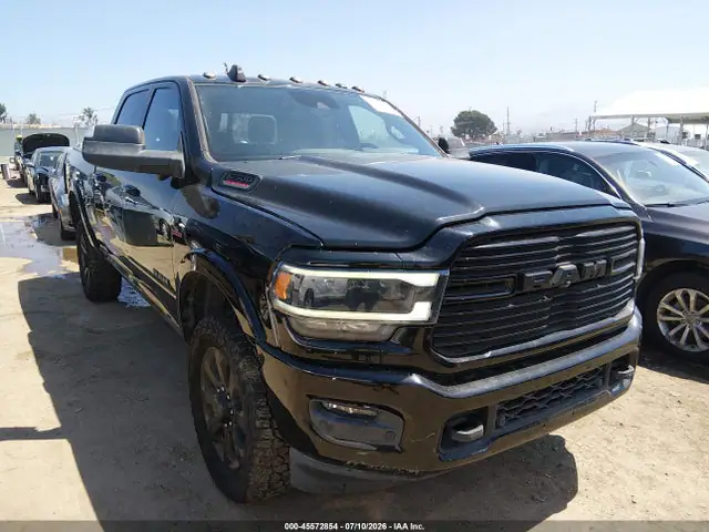3C6UR5FL9KG520953 — 2019 RAM 2500 Laramie 4X4 6'4 Box, Задняя часть справа (Right Rear), фото до ремонта