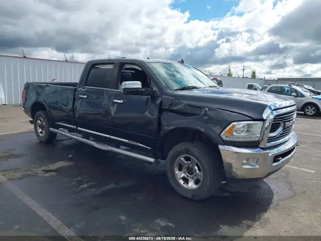 3C6UR5LL3GG134265 — 2016 RAM 2500 Longhorn Limited, Опрокидывание (Rollover), фото до ремонта