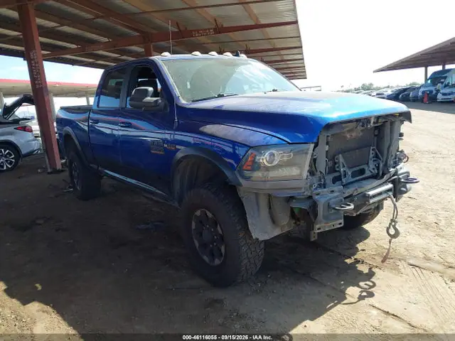 3C6TR5EJ8JG337327 — 2018 RAM 2500 Power Wagon 4X4 6'4 Box, Передняя часть (Front End), фото до ремонта