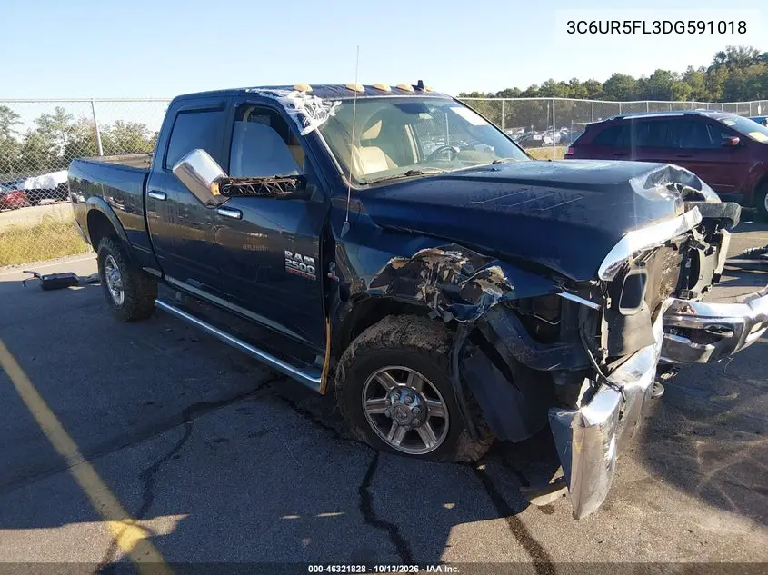 2013 Ram 2500 Laramie VIN 3C6UR5FL3DG591018 фото 1