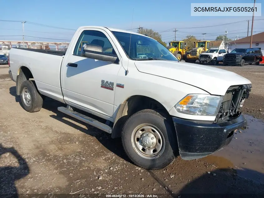 3C6MR5AJXFG505261 — 2015 RAM 2500, фото 2 с аукциона IAAI, Передний левый
