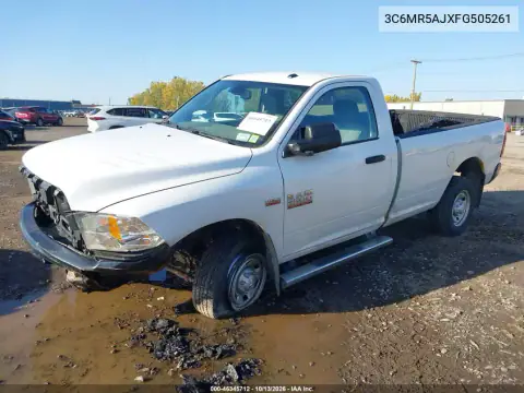 3C6MR5AJXFG505261 — 2015 RAM 2500, фото 3 с аукциона IAAI, Передний левый