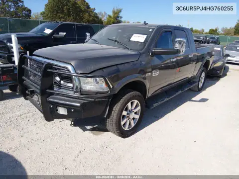 2017 Ram 2500 Longhorn 4X4 6'4 Box VIN 3C6UR5PJ4HG760255 фото 2