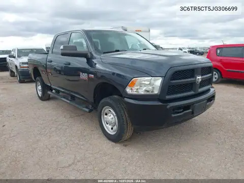 3C6TR5CT5JG306699 — 2018 RAM 2500, Град, фото до ремонта