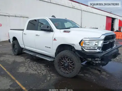 3C6UR5DL2KG678280 — 2019 RAM 2500, Передняя часть, фото до ремонта
