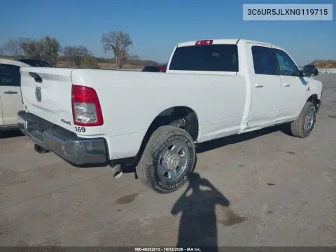 2022 Ram 2500 Big Horn 4X4 8' Box VIN 3C6UR5JLXNG119715 фото 4
